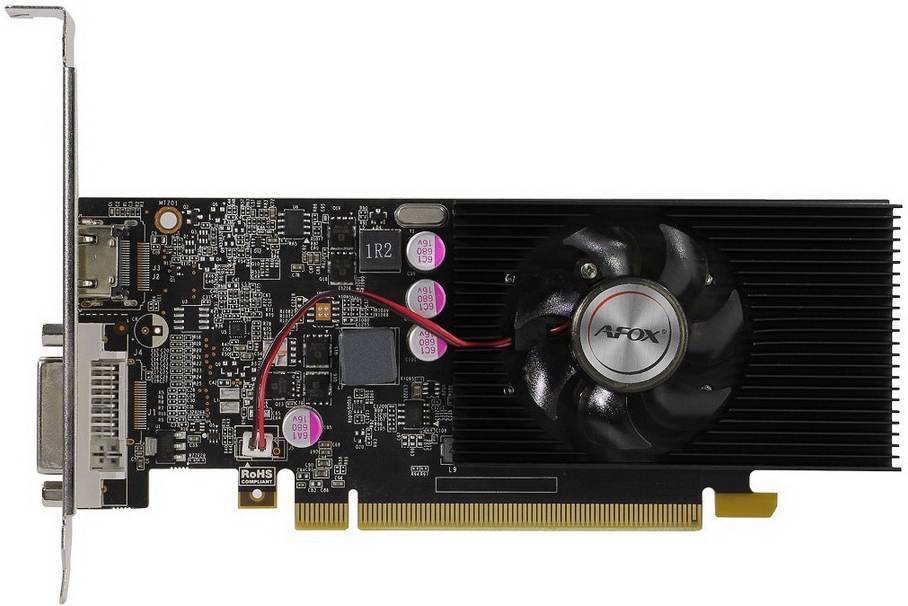

Видеокарта AFox nVidia GeForce GT1030 2GB GDDR5 (AF1030-2048D5L5-V3)