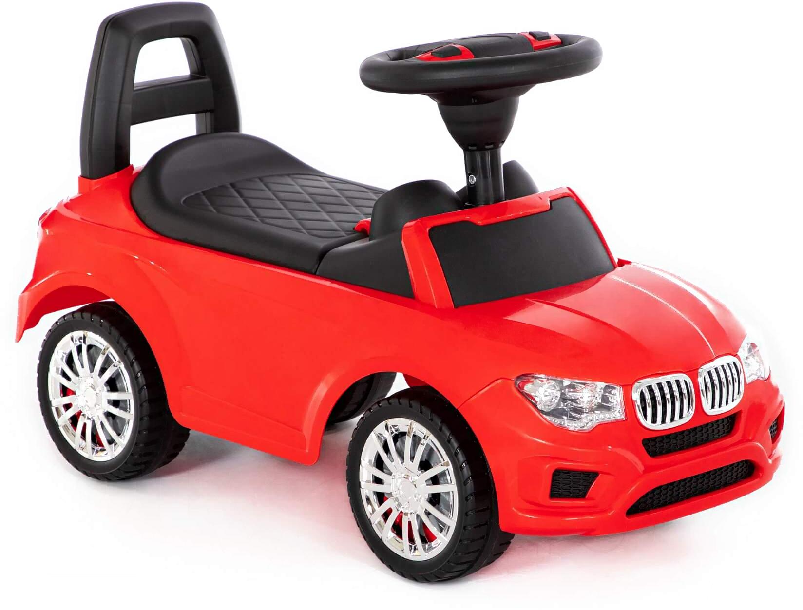 

Каталка Полесье SuperCar №5 с красный [84583], Каталка Полесье SuperCar №5 с 84583 красный