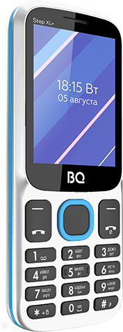 

Мобильный телефон BQ Step XL+ BQ-2820 White/Blue