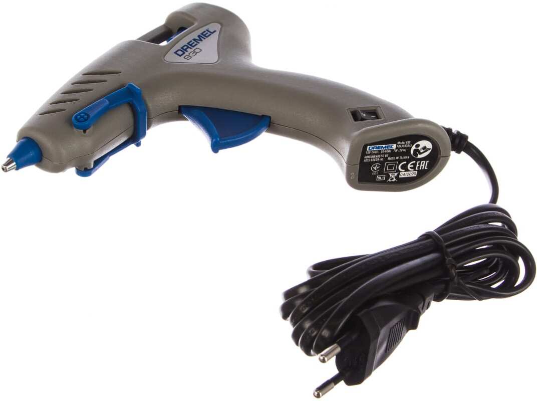 

Клеевой пистолет Dremel 930 Glue Gun (F.013.093.0JC), Термоклеевой пистолет Dremel 930 Glue Gun F.013.093.0JC
