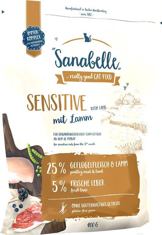 

Корм для кошек Bosch Petfood Sanabelle Sensitive Lamb 400г