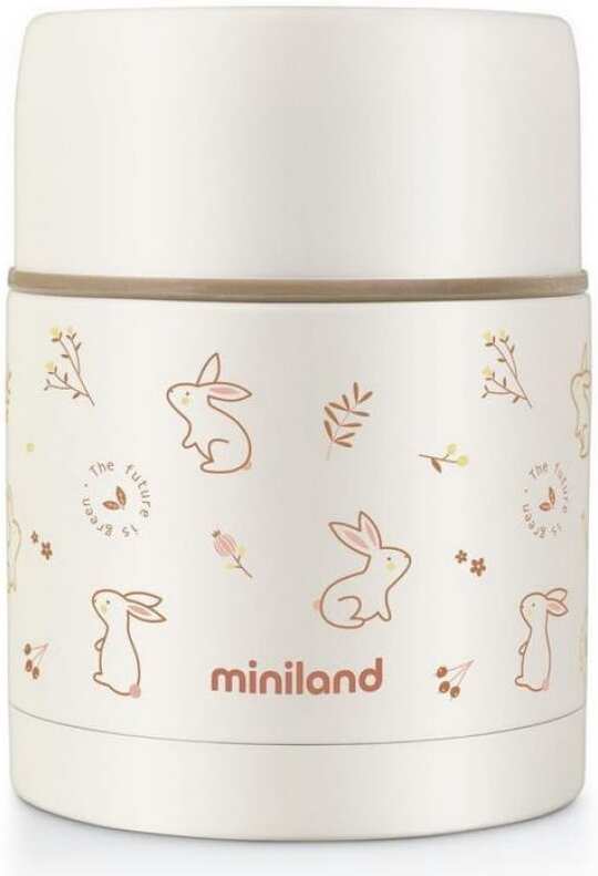

Термос Miniland Natur Thermos Bunny [89348], Термос Miniland Natur Thermos Bunny 89348