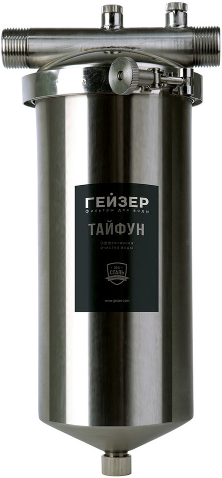

Магистральный фильтр Гейзер Тайфун 10BB (с картриджем)