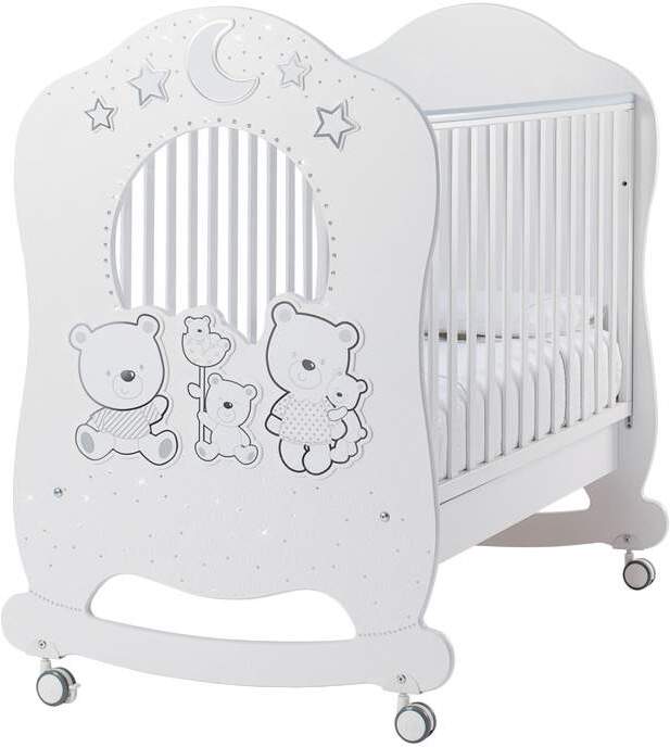 

Детская кроватка Italbaby Happy Family Oblo белый