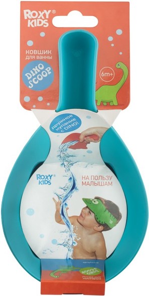 

Ковшик для купания Roxy-Kids Dino Scoop голубой [RBS-002-M], Ковшик для купания Roxy-Kids Dino Scoop RBS-002-M голубой