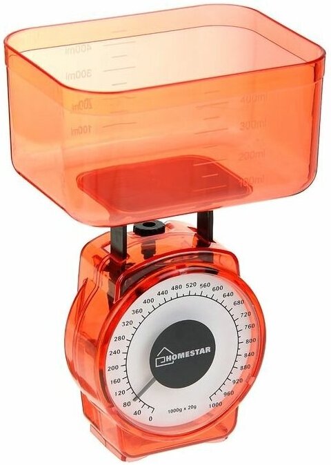 

Кухонные весы HomeStar HS-3004M красный [2795], Кухонные весы HomeStar HS-3004M 2795 красный
