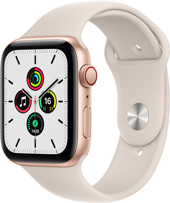 

Персональные наручные устройства к смартфону Apple Watch Series 7 GPS,45mm Starlight Aluminium Case with Starlight Sport Band, Model A2474 (MKN63RB\A)