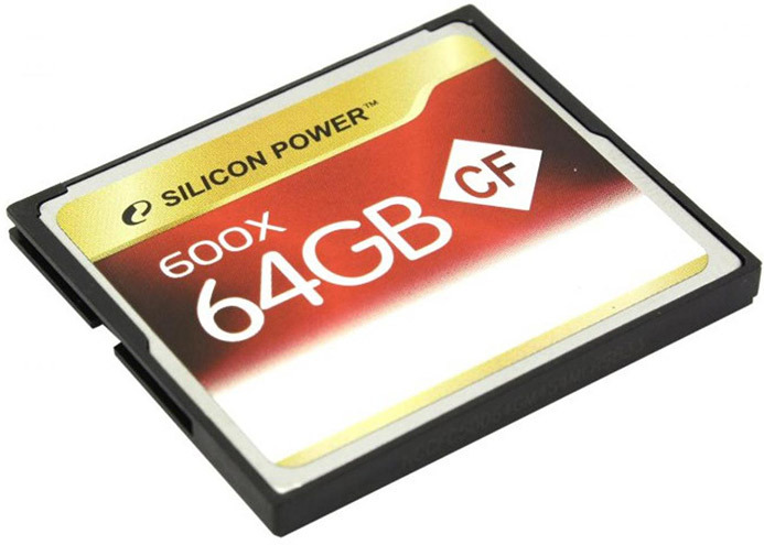 

Карта памяти Silicon-Power CF 64GB 600X [SP064GBCFC600V10], Карта памяти Silicon-Power CF 64GB 600X SP064GBCFC600V10