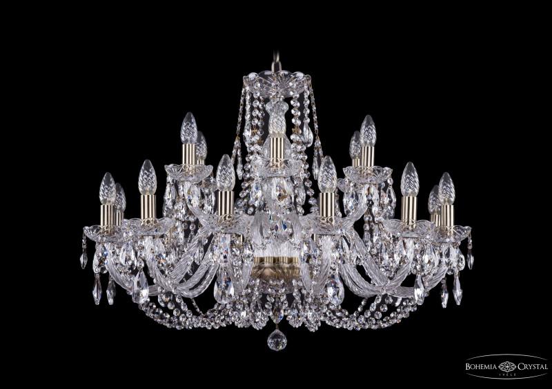 

Подвесная люстра Bohemia Ivele Crystal 1406/12+6/300/Pa