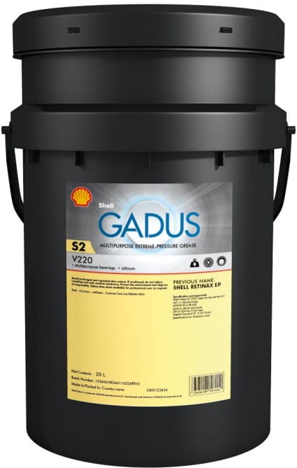 

Многофункциональная смазка Shell Gadus S2 V220 0 (550028007)