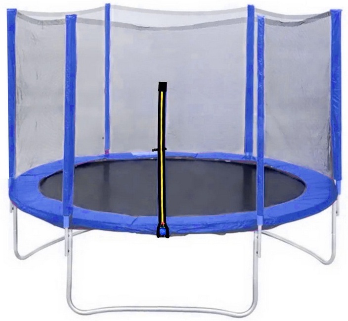 

Батут DFC Trampoline Fitness 16ft-488 см наружная сетка синий [16FT-TR-B], Батут DFC Trampoline Fitness 16ft наружн.сетка 488 см (два короба) 16FT-TR-B синий