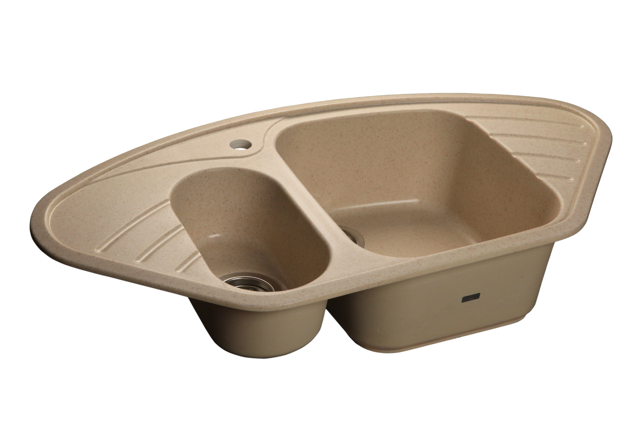 

Кухонная мойка GranFest Corner GF-C960E бежевый