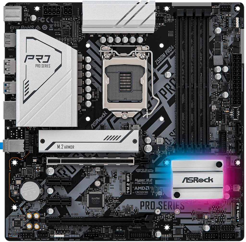 

Материнская плата ASRock MB Z590M PRO4