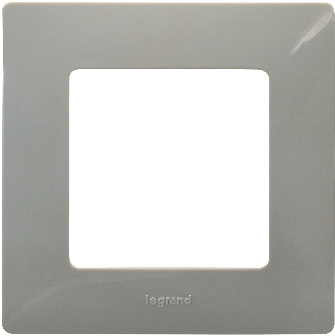 

Рамка Legrand Etika 672521 светлая галька