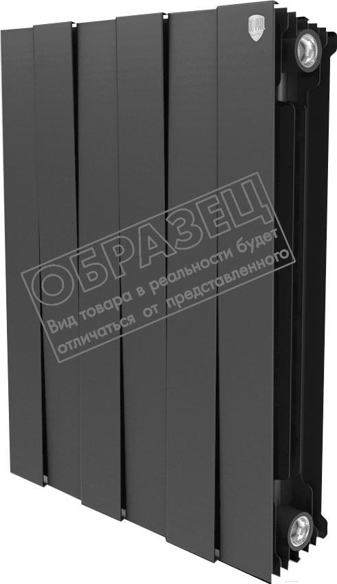 

Радиатор отопления Royal Thermo биметаллический Piano Forte 500 Noir Sable 3 секции