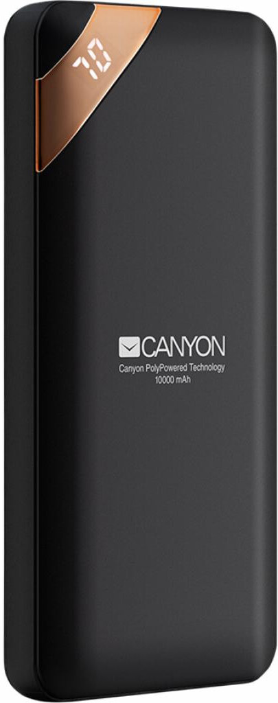 

Портативное зарядное устройство Canyon Power bank 10000mAh Black [CNE-CPBP10B], Портативное зарядное устройство Canyon CNE-CPBP10B