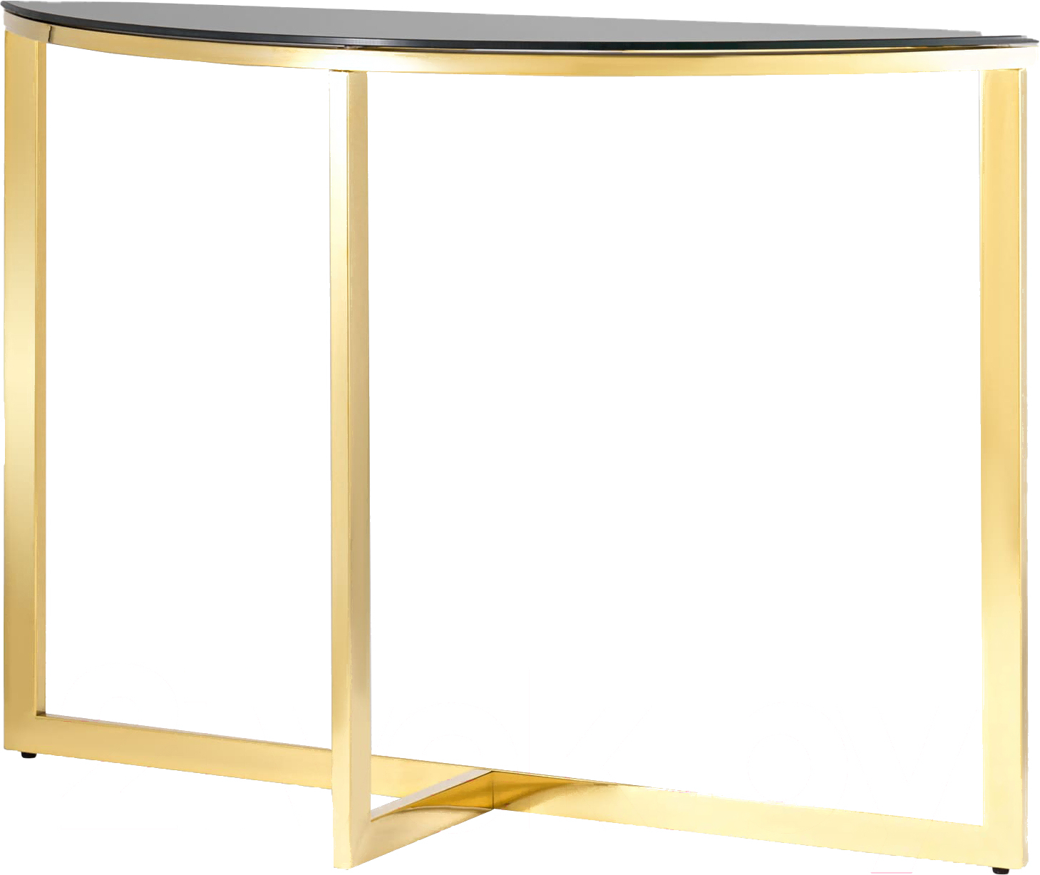 

Стол консольный Stool Group Альба золото стекло черное [ECST-095-SR-TG], Стол консольный Stool Group Альба ECST-095-SR-TG золото стекло черное