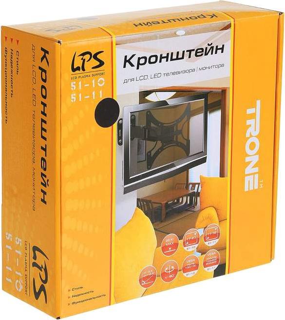 

Кронштейн Trone LPS 51-11 серый, LPS 51-11