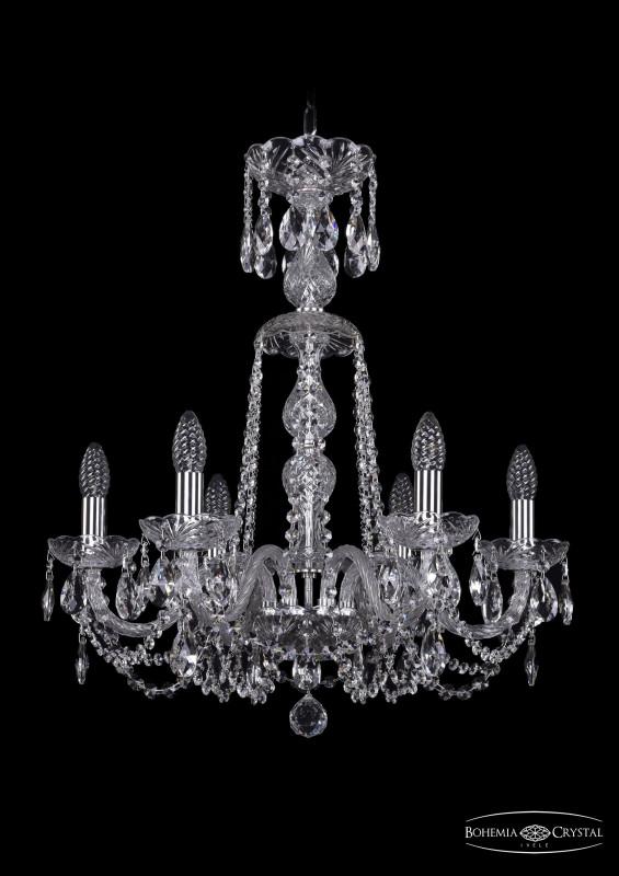 

Подвесная люстра Bohemia Ivele Crystal 1402/6/195/XL-64/Ni