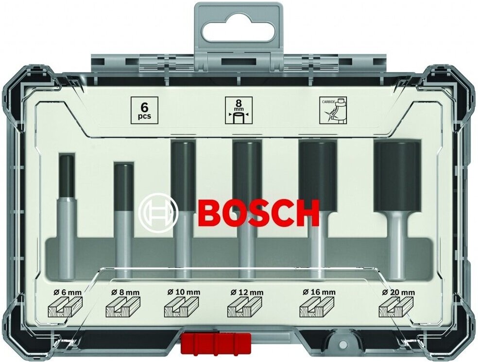 

Фреза Bosch Набор пазовых D8 мм 6 шт [2.607.017.466], Фреза Bosch Набор пазовых D8 мм 6 шт 2.607.017.466