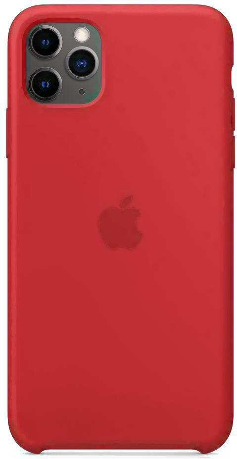 

Чехол для телефона Apple iPhone 11 Max Silicone Case Red [MWYV2ZM/A], iPhone 11 Max Silicone Case