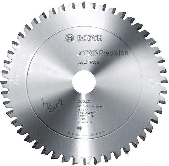 

Диск пильный Bosch 2.608.642.103, Freud 305x30 Top Precision Best for Wood 72зуб