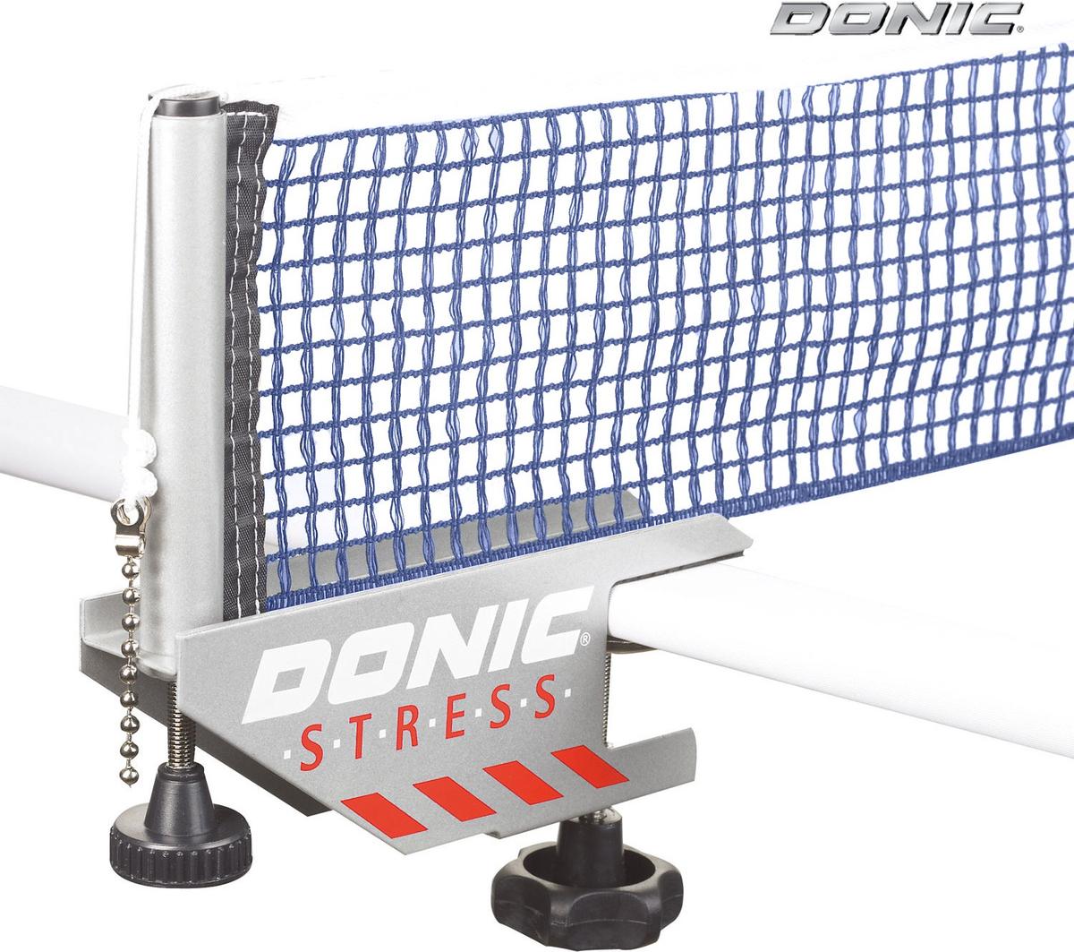 

Сетка для настольного тенниса Donic STRESS серый/синий [410211-GB], STRESS