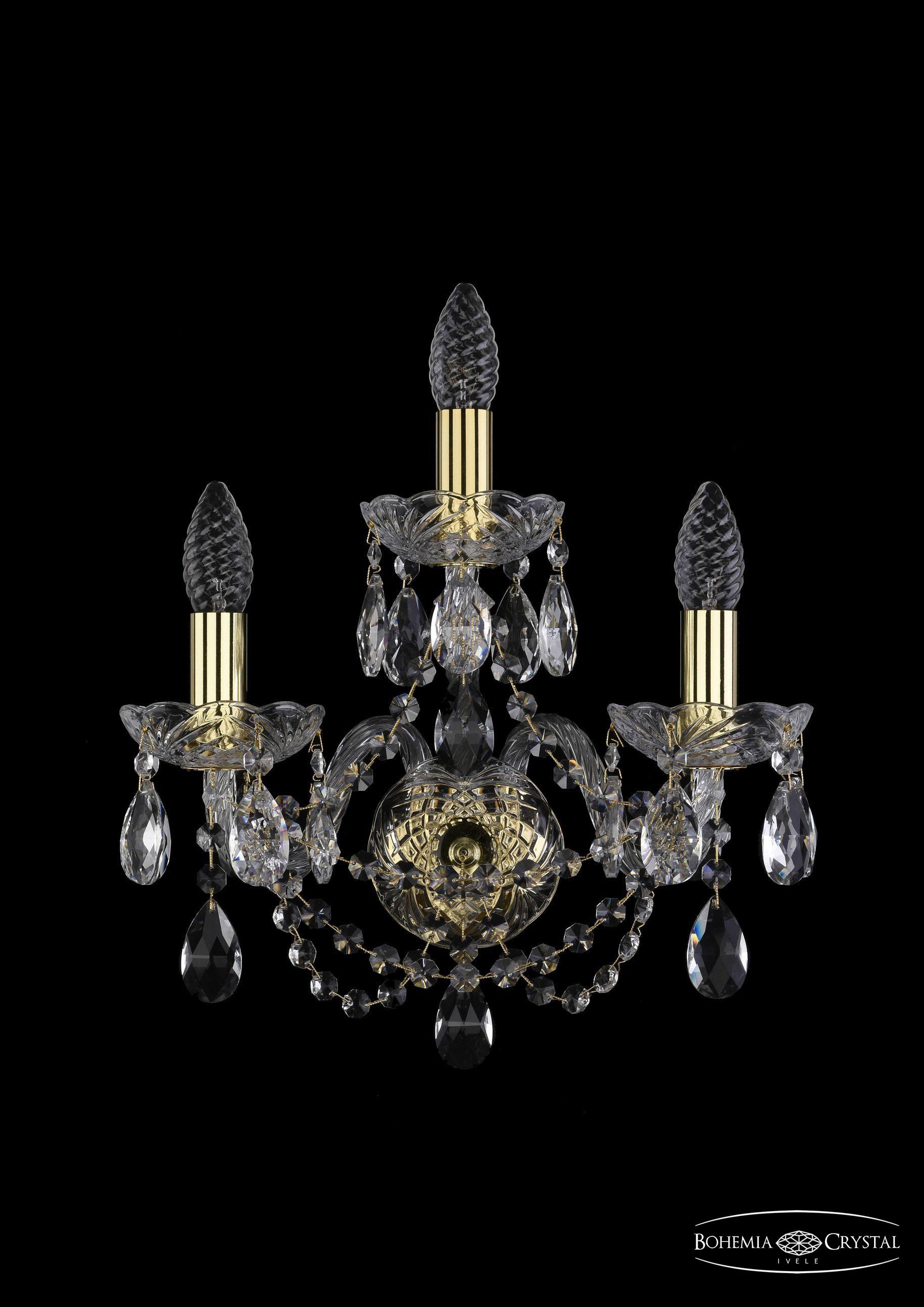 

Подвесная люстра Bohemia Ivele Crystal 1406B/2+1/141/G, Бра Bohemia Ivele Crystal 1406B/2+1/141/G
