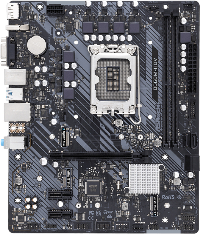 

Материнская плата ASRock B660M-HDV