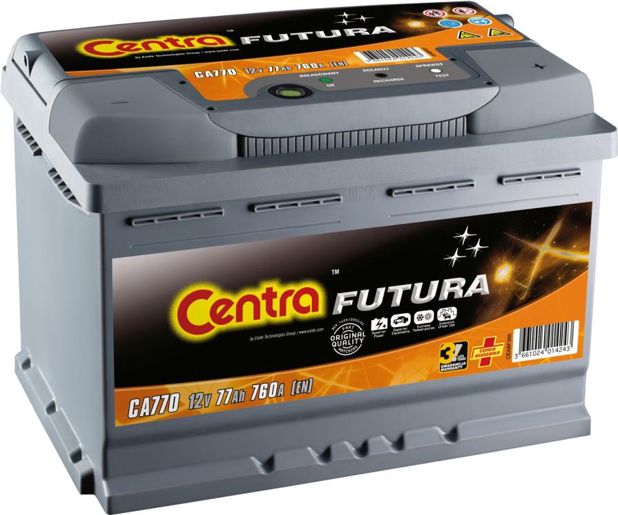

Аккумулятор Centra Futura CA754 75 А/ч, Futura CA754 75 А/ч