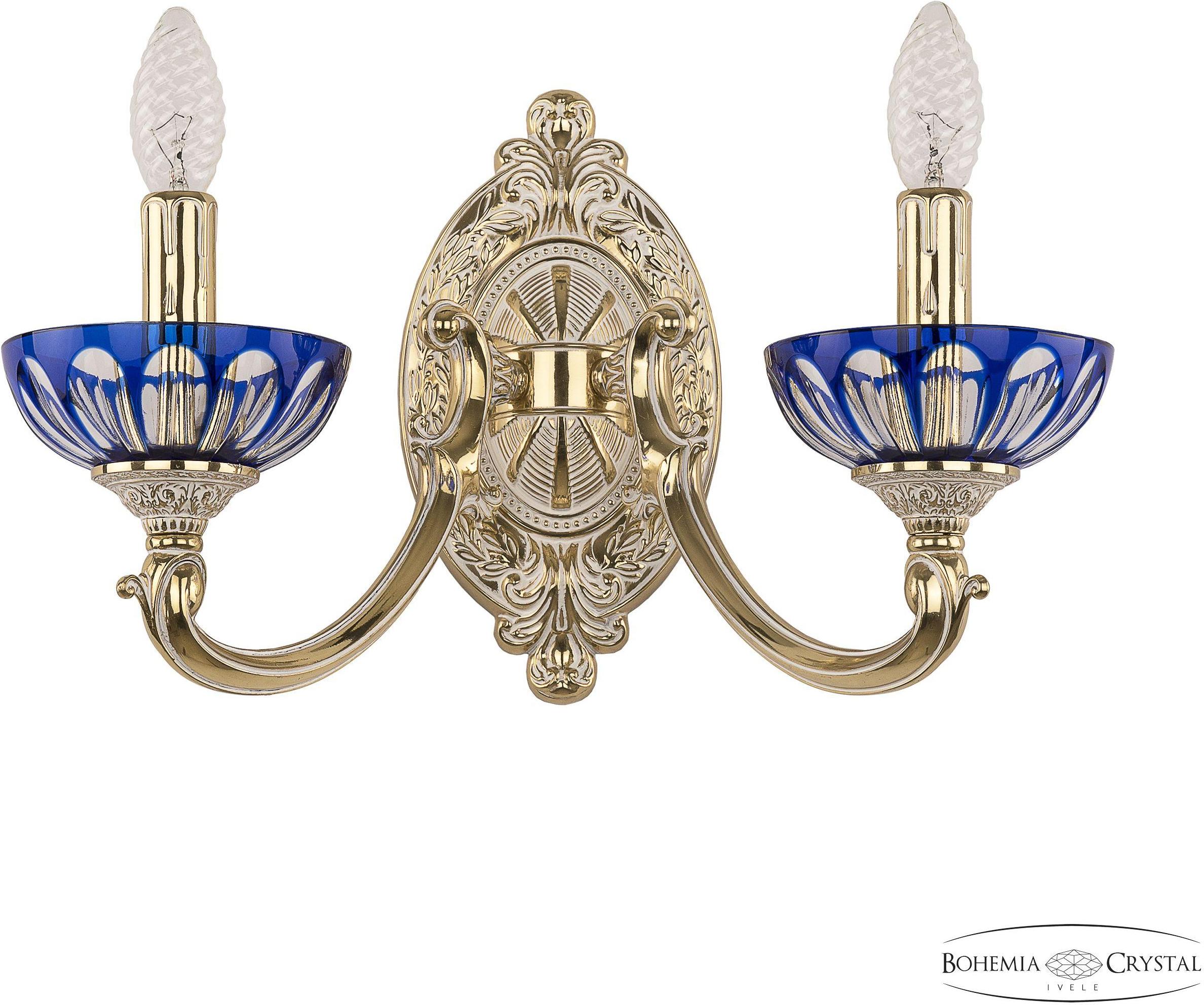 

Подвесная люстра Bohemia Ivele Crystal 7209B10/2/175 GW P Clear-Blue/H-1H