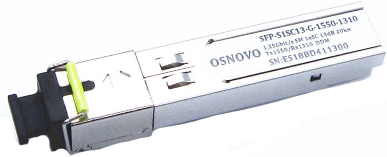 

Оптический SFP-модуль SFP-S1SC13-G-1550-1310-I