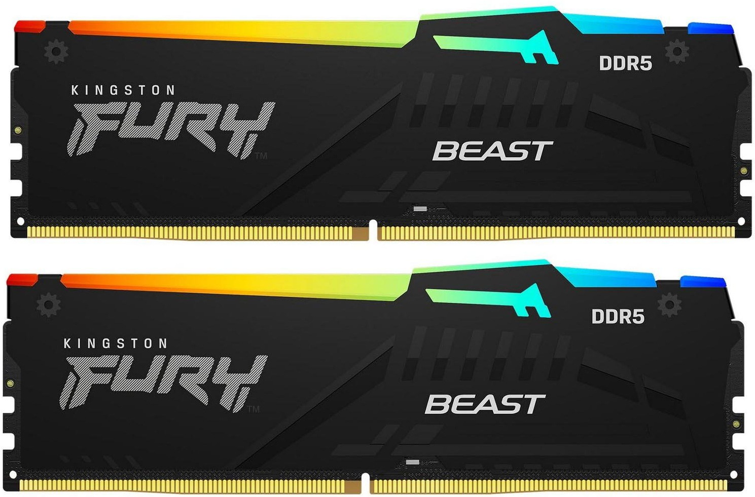 

Оперативная память Kingston Fury Beast RGB 2x8GB DDR5 5600Mhz (KF556C40BBAK2-16)