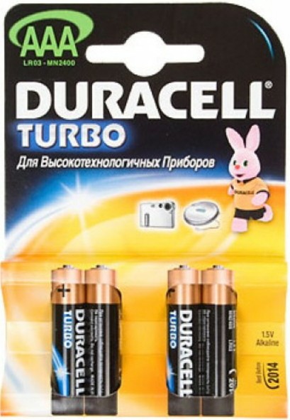 

Зарядное DURACELL LR03 MN2400 AAA 4BP, Батарейка DURACELL LR03/MN2400 AAA 4ВРх4