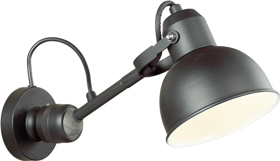 

Бра Odeon Light 4125/1W черный Бра на кронштейне Е14 40W ARTA