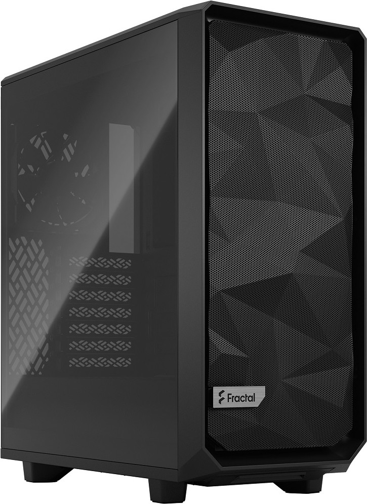 

Корпус для компьютера Fractal Design ATX Без БП Meshify 2 Compact [FD-C-MES2C-03], Корпус Fractal Design Meshify 2 Compact Light Tempered Glass (FD-C-MES2C-03)