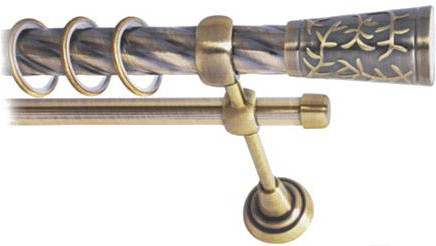 

Карниз Lm Decor Византия 066 2р витой 25/16мм 2м антик, Карниз Lm Decor Византия 066 2р витой 25/16мм 2.0м антик