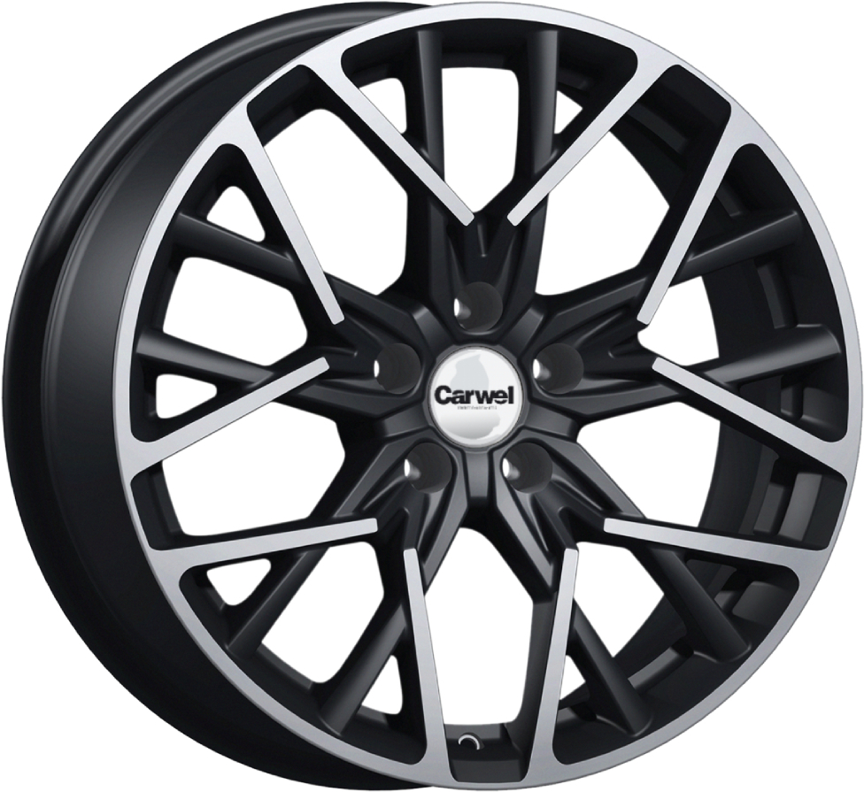 

Автомобильные диски Carwel Керид 8.0x18 5/108 ET42.5 d-63.35 AB (27587)