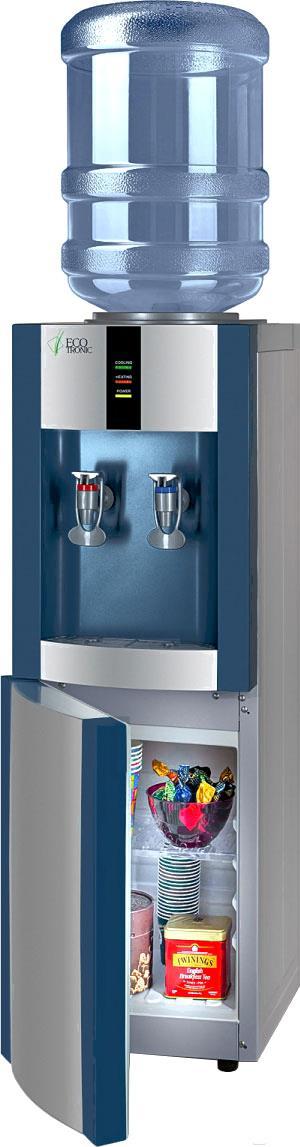 

Кулер для воды Ecotronic V21-LE со шкафчиком морская волна