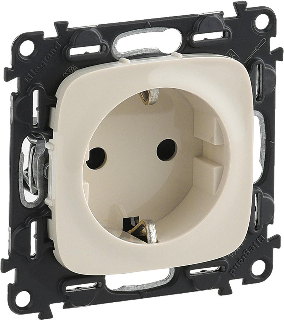 

Розетка Legrand Valena Allure 753820 слоновая кость, Valena Allure 753820
