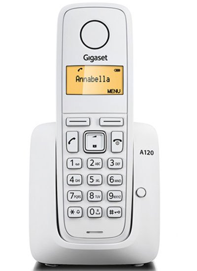 Gigaset A120 (белый) - фото Радиотелефон Gigaset A120 (белый)