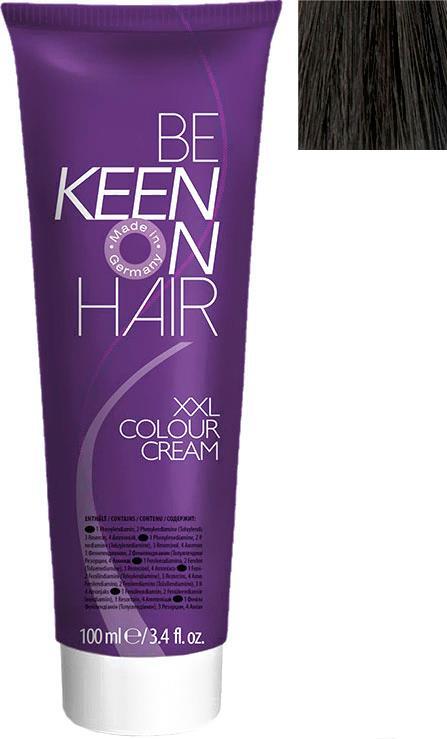 

Крем-краска для волос KEEN Colour Cream 7.1 (средне-русый пепельный), Краска для волос KEEN Крем-краска Colour Cream 7.1 средне-русый пепельный