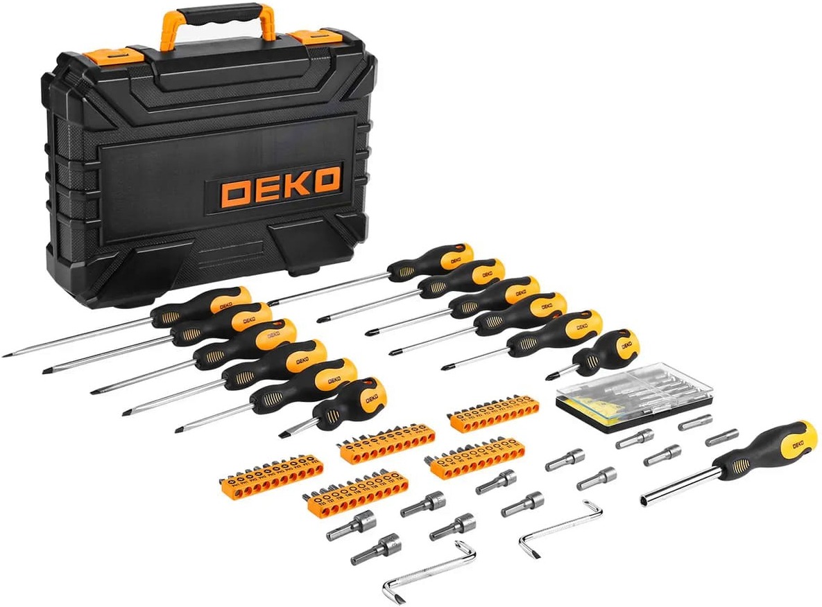

Набор отверток Deko SS83 в чемодане SET 83 [065-0606], Набор отверток Deko SS83 в чемодане SET 83 065-0606