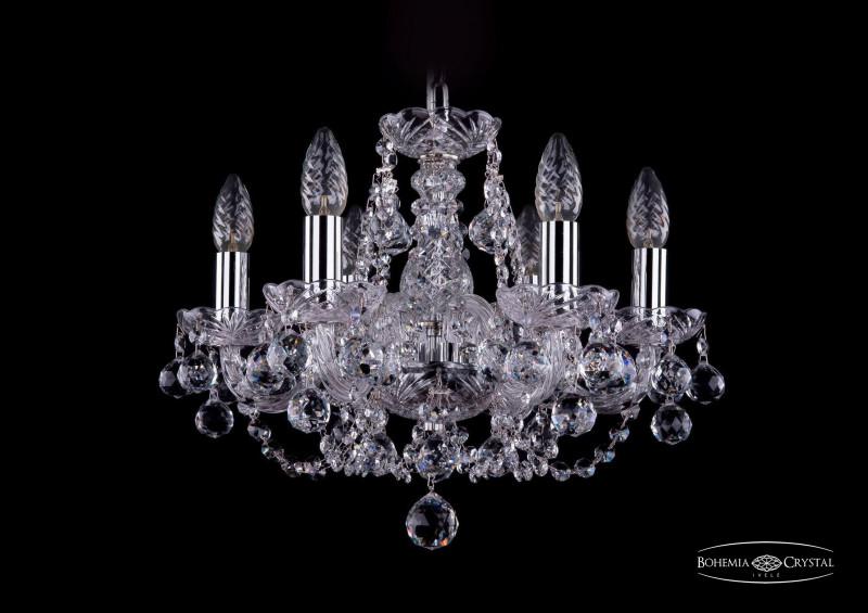 

Подвесная люстра Bohemia Ivele Crystal 1406/6/141/Ni/Balls