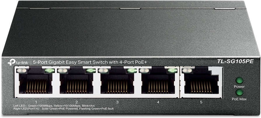 

Коммутатор TP-Link TL-SG105PE, (TP-Link TL-SG105PE)