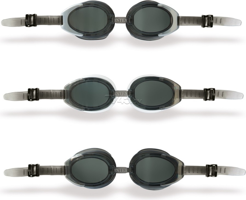 

Очки для плавания Intex 55685 (черный), Очки для плавания Intex Water Sport 55685