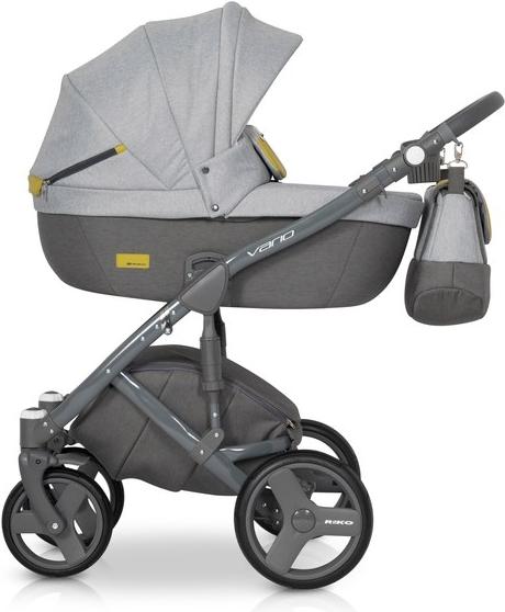 

Детская коляска Riko Vario 3 в 1 01/grey fox [123322000], Vario 3 в 1
