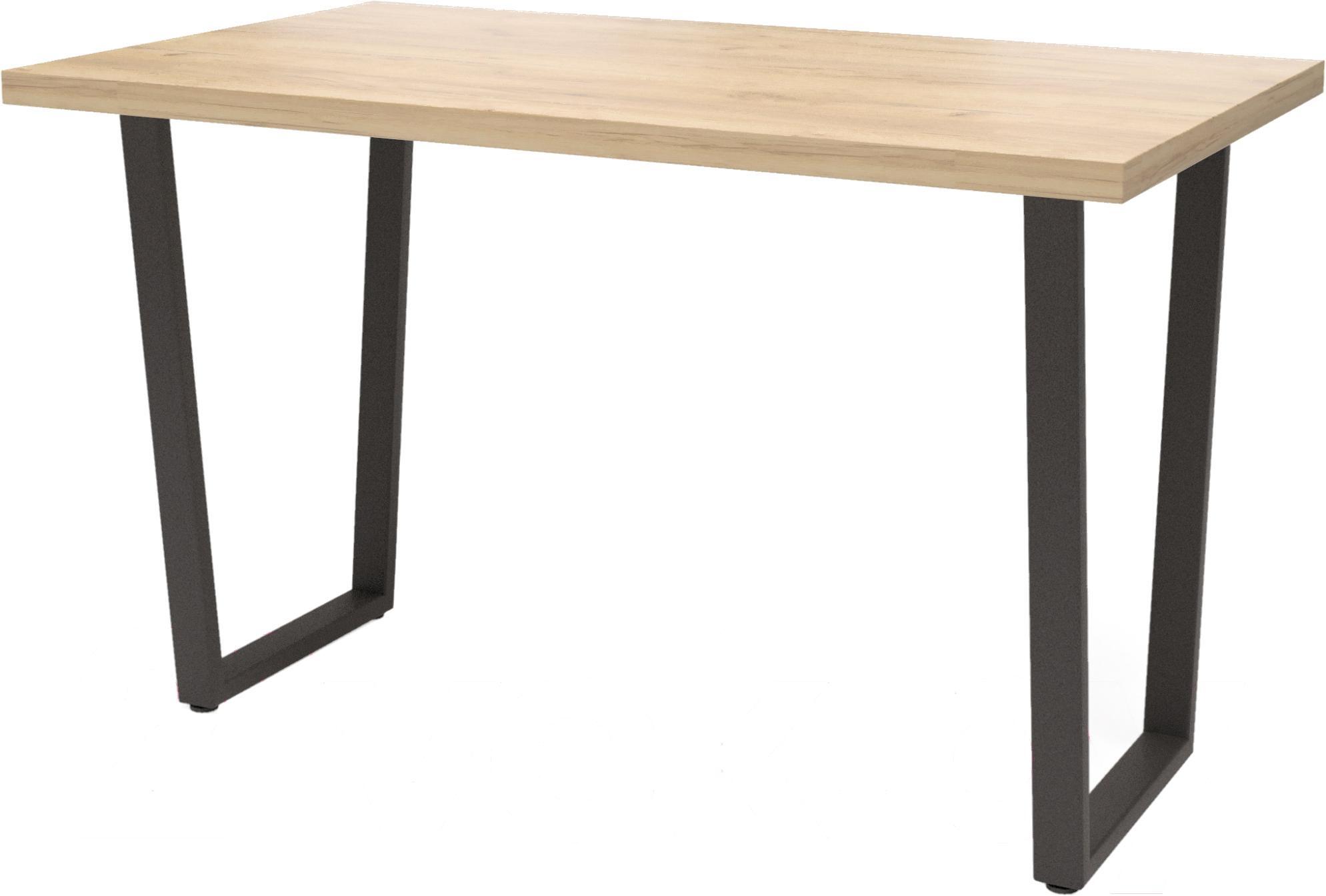 

Стол Millwood Лофт Уэльс Л 130х80х75 дуб золотой Craft/металл черный