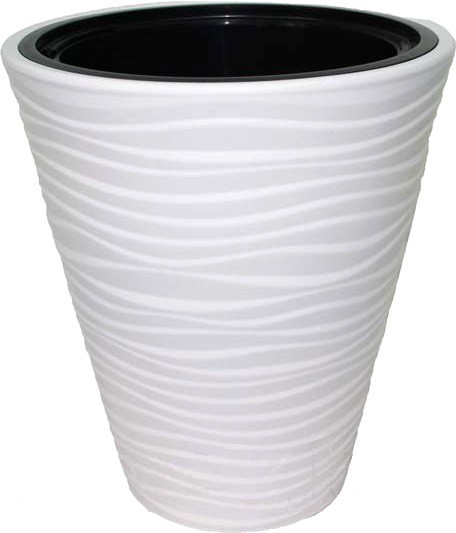 

Кашпо Formplastic Sahara Dunes 2722-055 светло-серый
