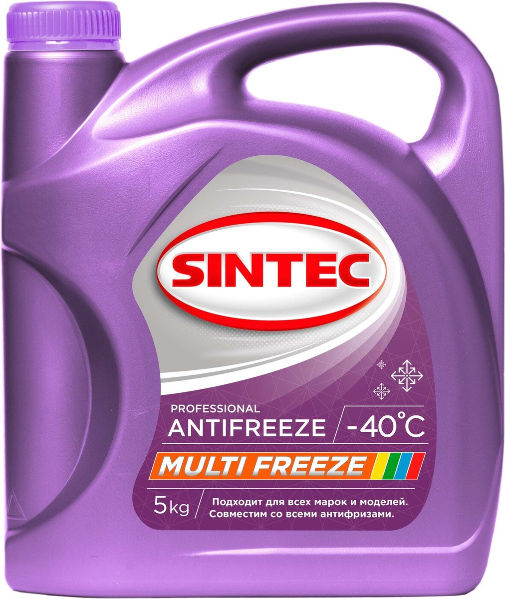 

Антифриз Sintec MULTI FREEZE 5кг (800534)